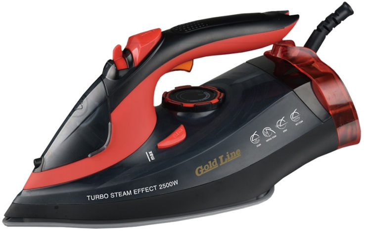 מגהץ אדים וקיטור Gold Line 2500W גולד ליין ATL-729M