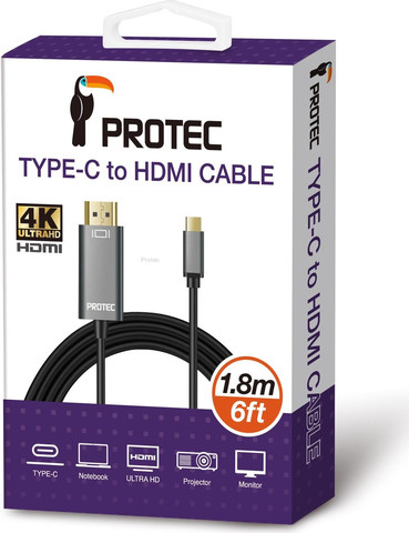 כבל TYPE C to HDMI CABLE