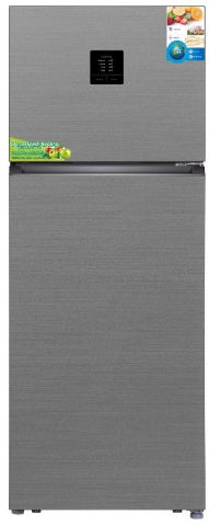 מקרר 2 דלתות מקפיא עליון NF545INOX לוקסור LUXOR נירוסטה