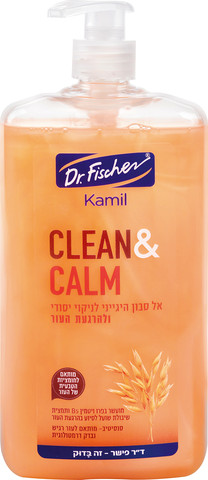 אל סבון לניקוי ולתחושת רעננות. מועשר בתמצית שיבולת שועל