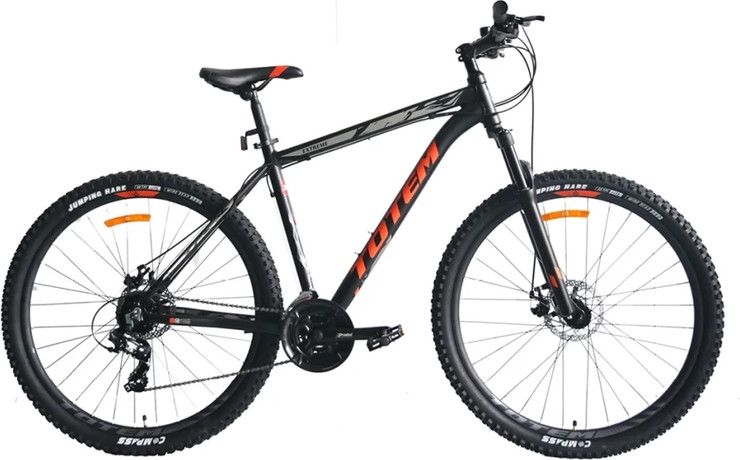 אופני הרים M 29X18 שחור/כתום  TOTEM EXTREME