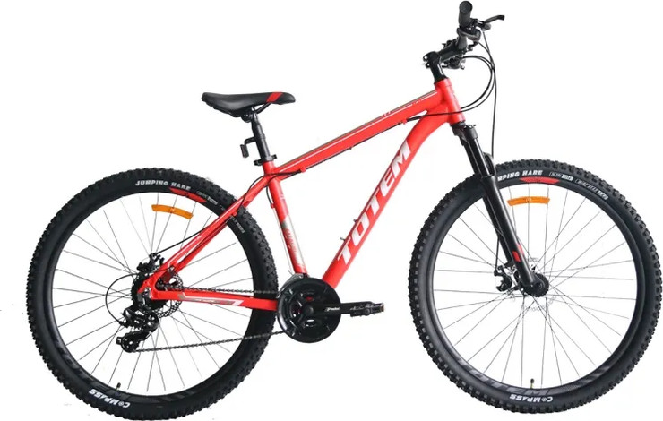 אופני הרים M 29X18 אדום/לבן  TOTEM EXTREME