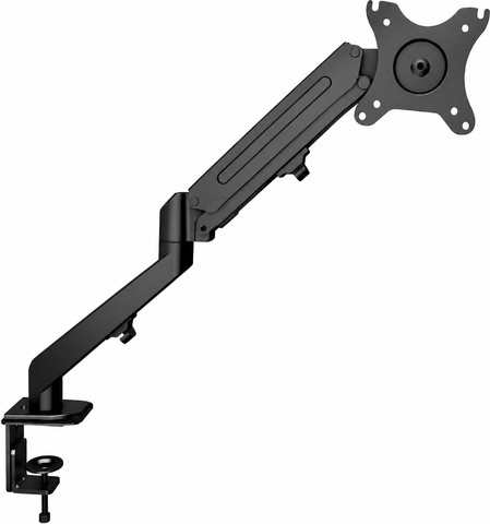 זרוע ארגונומית למסך Gold Touch AR-110D | בוכנת גז למסכי "13-"32 עד 6.5 ק"ג | שחור