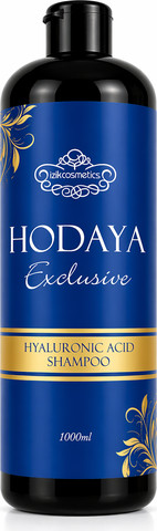 HODAYA שמפו טיפולי חומצה היאלרונית לכל סוגי השיער ללא מלחים