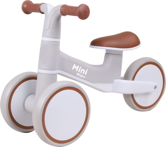 אופני איזון בעלי 3 גלגלים דגם Mini Rider צבע חום