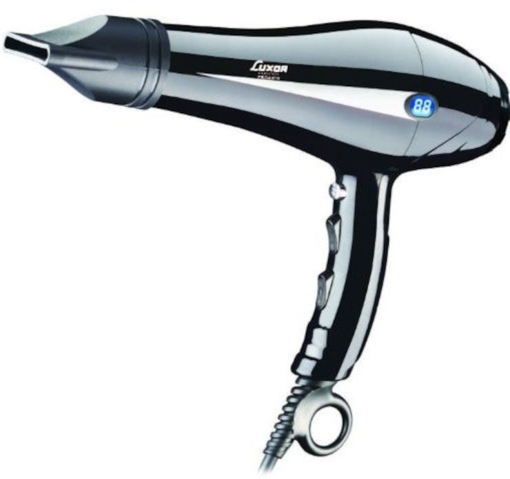 מייבש שיער מקצועי כולל צג דיגיטלי Luxor לוקסור PRO 4400