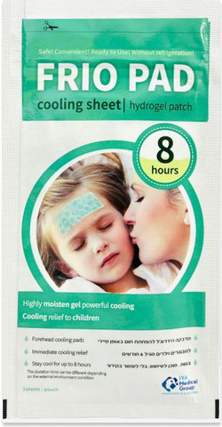 FRIO PAD מדבקת הידרוג'ל להורדת חום