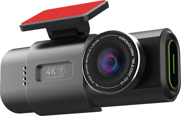 מצלמת דרך חדשנית לרכב DA-Car2000 Full HD 4K שחור