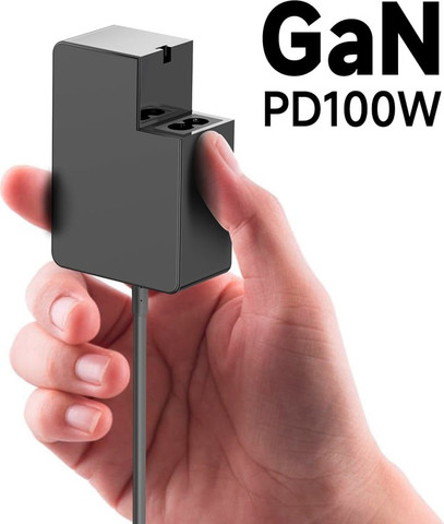 מטען אוניברסלי GAN 100W טעינה חכמה ומהירה PC-UCPLUS GAN 100W