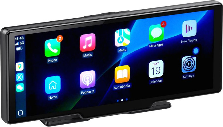 מסך רכב חכם 10.26" עם CarPlay, Android Auto ומצלמות דרך Daewoo שחור