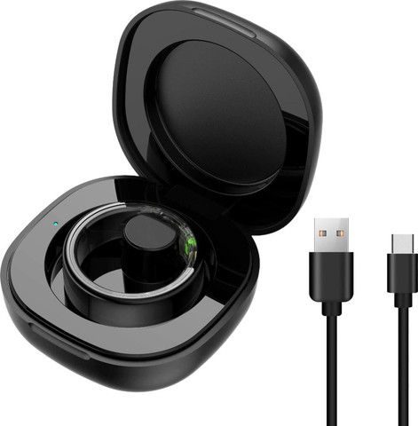 טבעת כושר חכמה Health Smart Rings SR007Z מתממשקת לאפליקציית כללית +Active ועובדים בריא 360
