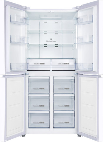 מקרר 4 דלתות - 470 ליטר Aiwa איווה NF6500-BK שחור