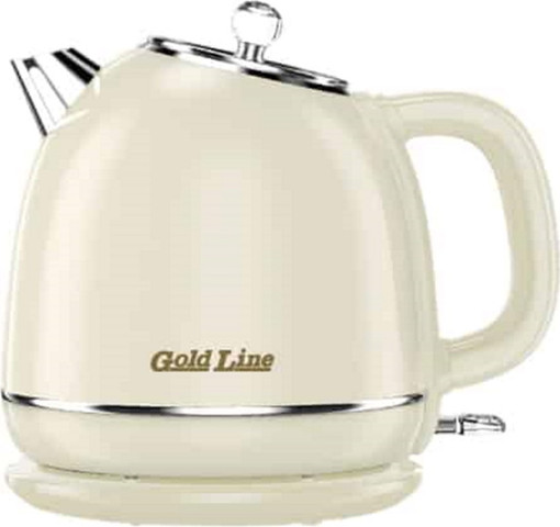 קומקום חשמלי נשלף 1.7 ליטר Gold Line גולד ליין Jewelry ATL-755C קרם