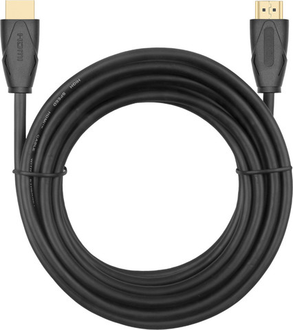 כבל 2.0 HDMI מוזהב תומך 4Kx2K באורך 5 מטר