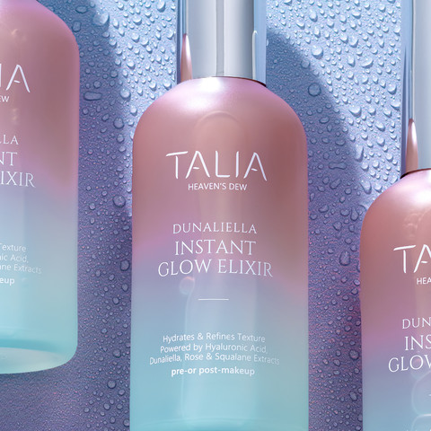 אליקסיר לחות Glow מרענן עם חומצה היאלורונית Instant Glow Elixir