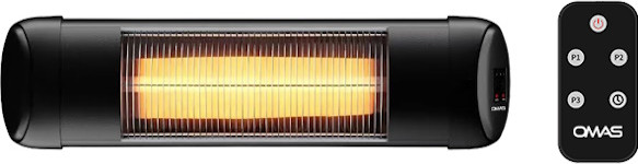 תנור חימום אינפרא אדום לתלייה 3000W ‏Omas אומאס OM990
