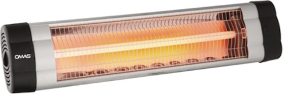 תנור חימום אינפרא אדום לתלייה 2500W ‏Omas אומאס OM988