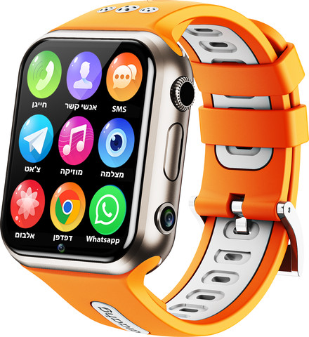 MeWatch K10 Ultra Orange שעון ילדים חכם