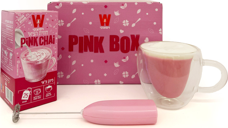 מארז תה PINK CHAI