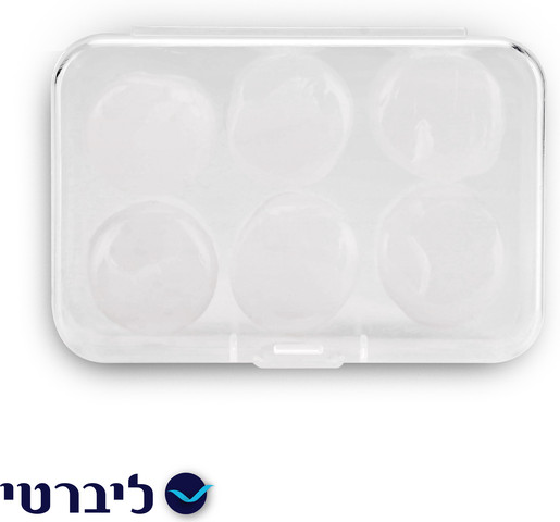 אטמי אוזניים מסיליקון לשימוש במים | מסייעים בהפחתת חדירת מים לאוזן