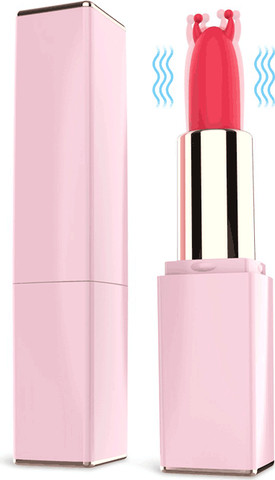 ENJOY MY Lipstick – ויברטור שפתון קומפקטי עם 9 מצבי רטט, טעינה USB, סיליקון ועמיד למים