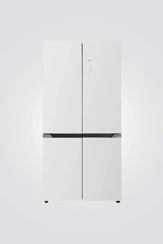 מקרר 4 דלתות מקפיא תחתון נפח 505 ליטר דגםKMG-I 551 WHT/G-505 | קיי אם ג'י