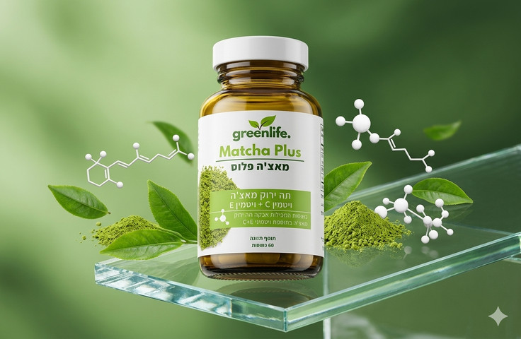 מאצ'ה פלוס Matcha Plus + C & E
