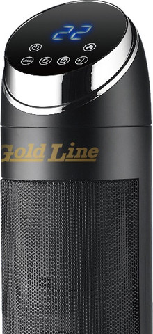 מפזר חום מגדל כולל אפקט להבה ושלט Gold Line 2200W גולד ליין Flame Effect ATL-948B
