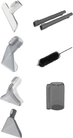מכונת ניקוי שואבת שוטפת מקצועית Gold Line גולד ליין Portable Spot Cleaner Pro ATL-2335