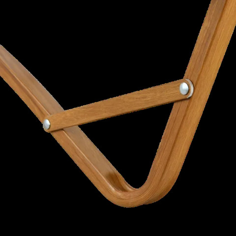 כיסא קמפינג דמוי עץ | Woodlook Chair - ירוק