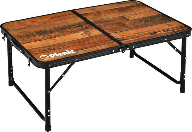 שולחן פיקניק מתקפל דמוי עץ | Woodlook Picnic Table