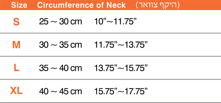 צווארון ספוגי רך – תמיכה לצוואר והקלה בכאב