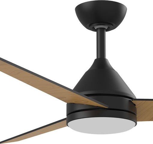 מאוורר תקרה 48" כולל תאורת LED משתנה ושלט Norther נורטר Young 48 - שחור/עץ