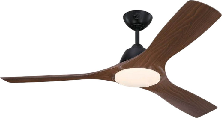 מאוורר תקרה 52" כולל שלט ותאורת Westinghouse LED ווסטינגהאוס Jessica שחור משולב עץ מהגוני