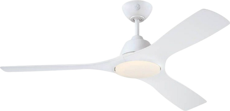 מאוורר תקרה 52" כולל שלט ותאורת Westinghouse LED ווסטינגהאוס Jessica לבן