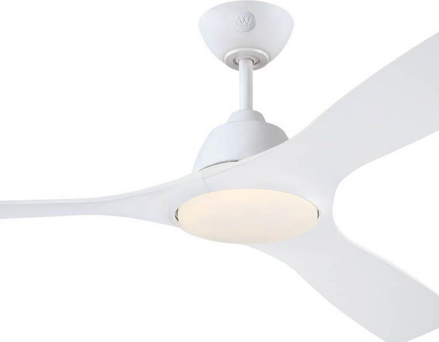 מאוורר תקרה 52" כולל שלט ותאורת Westinghouse LED ווסטינגהאוס Jessica לבן