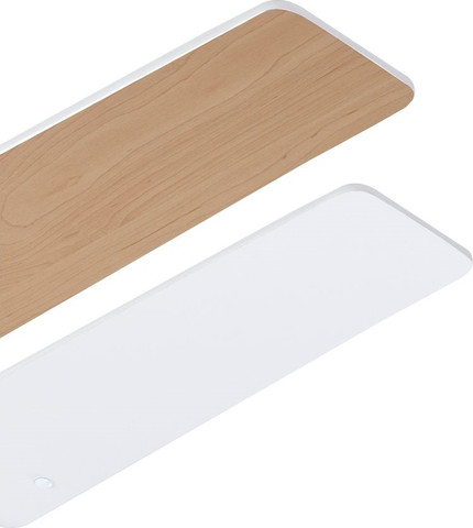 מאוורר תקרה 52" כולל תאורת 28W LED ושלט Westinghouse ווסטינגהאוס Talia DC 52 - לבן/אלון