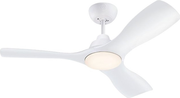מאוורר תקרה 42" כולל תאורת 28W LED ושלט Westinghouse ווסטינגהאוס Montana DC 42 - לבן
