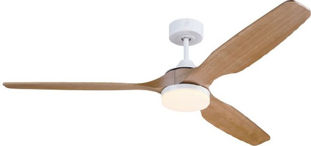 מאוורר תקרה 60" כולל שלט ותאורת LED ‏Westinghouse ווסטינגהאוס Austin 60 - אלון LED