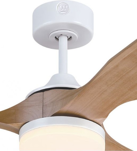 מאוורר תקרה 60" כולל שלט ותאורת LED ‏Westinghouse ווסטינגהאוס Austin 60 - אלון LED