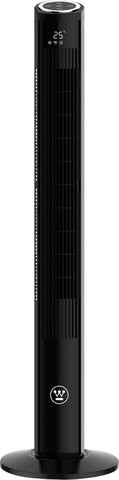 מאוורר מגדל דיגיטלי כולל שלט Westinghouse ווסטינגהאוס Airy - שחור