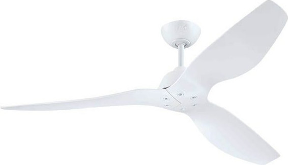 מאוורר תקרה 52" כולל שלט Westinghouse ווסטינגהאוס AQUA IP66 לבן מט