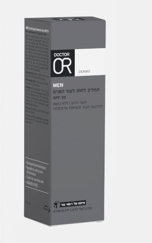MEN תחליב לחות לעור הפנים והקרחת SPF30