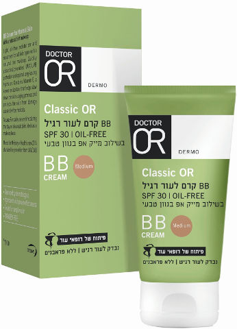 CLASSIC-OR קרם BB לעור רגיל בגוון מדיום SPF30