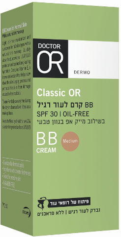 CLASSIC-OR קרם BB לעור רגיל בגוון מדיום SPF30