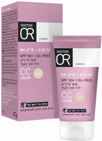 CC RENEW-OR קרם מייקאפ + SPF50 לייט
