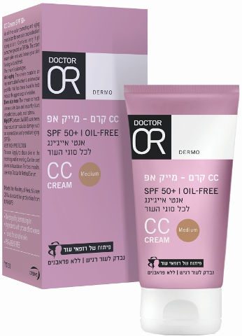 CC RENEW-OR קרם מייק אפ + SPF50 מדיום