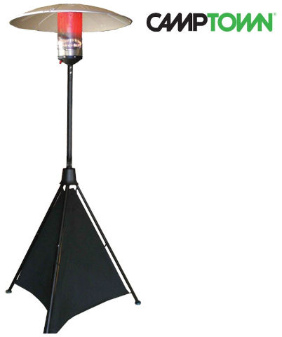 פטריית חימום גז מתקפלת 28,000BTU לבית ולקמפינג CAMPTOWN