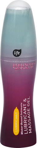 ג'ל אינטימי על בסיס מים לסיכה ולעיסוי הגוף