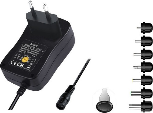ספק כוח אלקטרוני  במתחים משתנים SAKAL 2000mA
